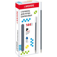 Стержень шар. deVENTE 138мм, 0,7мм, синий на масл.основе, игольч.