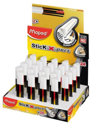 Ластик MAPED "X Pert", узкий, эргоном., треуг. в сечении, в футляре