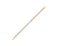 Ручка подарочная шариковая PIERRE CARDIN SLIM, корпус серебро, латунь,сталь