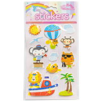 Набор наклеек "Детские", 10*15см ассорти