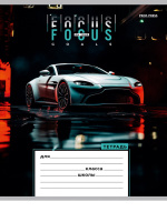 Тетрадь А5 12л косая лин. Проф-Пресс "Цветное авто" 5диз.в сп.,бел.100%