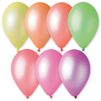 Набор шаров 7" Неон 20шт/уп