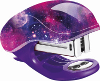 Степлер MAPED №26/6 на 15 листов, 400 скоб, МИНИ с рисунком., блистер