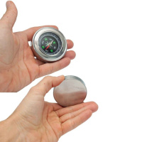 Компас 59*13 мм. металл, в коробке