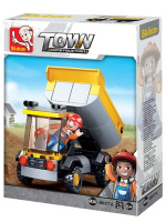 Конструктор пластм. Sluban "Город.Грузовик" 83 дет, 1 фигурка