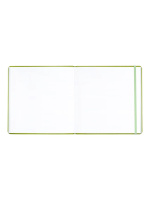 Скетчбук 190*190мм  32л., 7БЦ, 200гр/м2 "Скетчбук для акварели Лайм", резинка