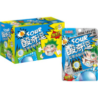 Леденцы кислые Sour Candy Mini 26 г. ,/уп.20 шт./, голубика