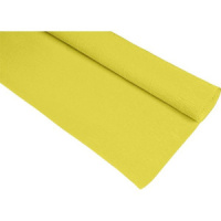 Бумага флористическая 50*250 140 г/м рулон креп Лимонно-желтая