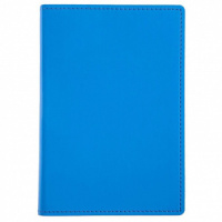 Ежедневник недат. А6 176л., 7БЦ, иск.кожа "Porcellana tinge. Голубой" ляссе