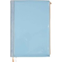 Ежедневник недат. А5 deVENTE   Arcadia 320стр., нежно-голубой, тв.обл.,кожзам., ляссе, 70гр/м2