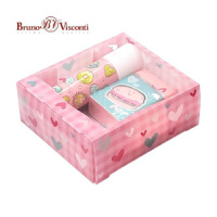 Набор подарочный BV "Sweet" ластик+клей-карандаш PVP+текстовыделитель