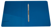 Папка с пружин. скоросш. пластик. 0,7мм синий