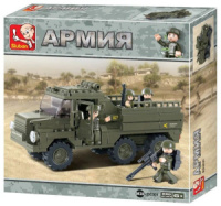 Конструктор пластм. Sluban "Армия.На фронт" 230 дет