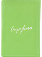 Обложка для паспорта "Капибара анфас " ПВХ