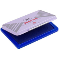 Подушка штемпельная HORSE №3 (55*85мм) метал. син.