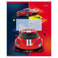 Тетрадь А5 12л  кл. крупн. Hatber "Мощный и быстрый" 5 диз.в блоке, белизна 98%