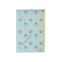 Блокнот А6  40л скоба "Арбузики" клетка