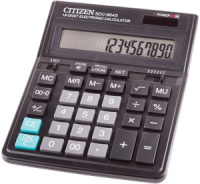 Калькулятор настольный проф. 16 разр. двойное питание мет.