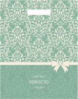 Пакет 37*30см (90мк) с вырубной ручкой "Перфекто Нежность" ПВД