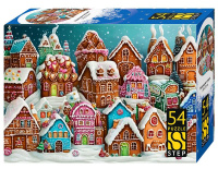 Пазлы   54 элемента  180*130мм. "Новогодние истории"