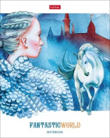 Тетрадь А5 48л кл. Hatber "Фантастический мир" 5 диз.в спайке, мат.лам., белизна 100%