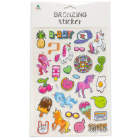 Набор наклеек "Ассорти", 15*21см пластик, объемные