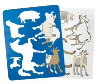 Трафарет "Домашние животные"