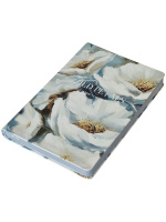 Ежедневник дат. 2026г А5 176л., кожзам, интегр.пер. "Petals" ляссе