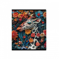Тетрадь А5 48л кл. Erich Krause "Flower Animals", выборочный УФ-лак.