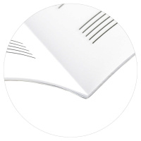 Тетрадь для нот А4 12л., гориз., скоба "Кот пианист"