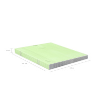 Тетрадь А4  48л кл. скоба Erich Krause  "Классика CoverPrо Neon" пластик. обложка, зеленая