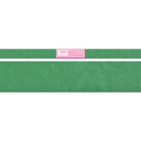 Бумага подел. 50*250 32 г/м рулон   креп изумрудная