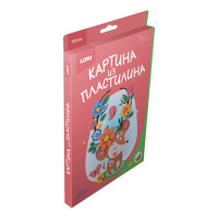 Картина из пластилина "Оленёнок"