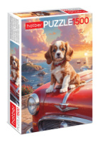 Пазлы 1500 элементов  670*480мм. "Песик-путешественник"