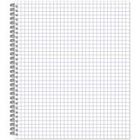 Тетрадь А4 120л кл. спираль "Чёрная" пласт.обл, цв.разделители