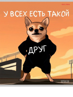 Тетрадь А5 48л кл. Проф-Пресс "Разные смешные животные" твин-лак., 5диз.в спайке