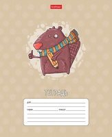 Тетрадь А5 12л кл. Hatber "Freaky friends" 5 диз.в спайке, белизна 98%