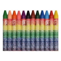 Карандаши восковые масляные ЛУЧ "Фантазия" 12цв. 9,5*90мм