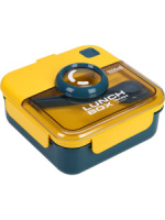 Ланч-бокс 1000мл "Образ"  с двумя отделениями и приборами