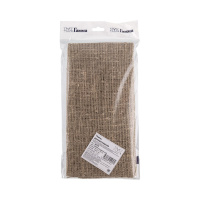 Мешковина декоративная 50*50см 100% лён, цвет натуральный