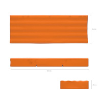 Пластилин   Классический  ArtBerry с Алоэ Вера 150г оранжевый