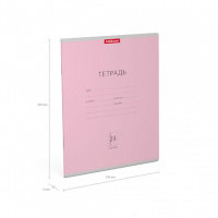 Тетрадь А5 24л кл. Erich Krause "Классика" розовая