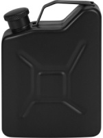 Фляжка  подарочная 150мл "Горючее" черная