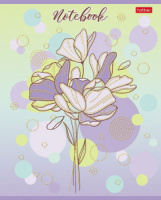 Тетрадь А5 48л кл. Hatber "Золотое вдохновение" мат.лам., 3Dфольга, 5 диз.в блоке, белизна 98%