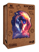 Пазлы фигурные 126 элемента 230*200мм  "Космос"