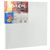 Холст на подрамнике 40*40см, хлопок 100%, мелкое зерно, 280гр/м, акрил, белый