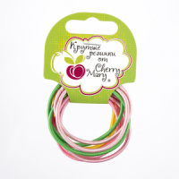 Набор резинок для волос "CHERRY MARY" 10шт , ассорти