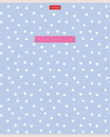 Тетрадь А5 48л кл. Hatber "LOVE IS...." тисн., 5 диз.в блоке