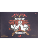 Альбом А4 40л скоба "Боевые искусства"  пл. 100 г/м