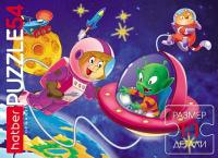 Пазлы   60 элементов  175*130мм.  "Любимые профессии" 4 дизайна